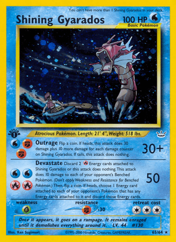 Shining Gyarados 65/64