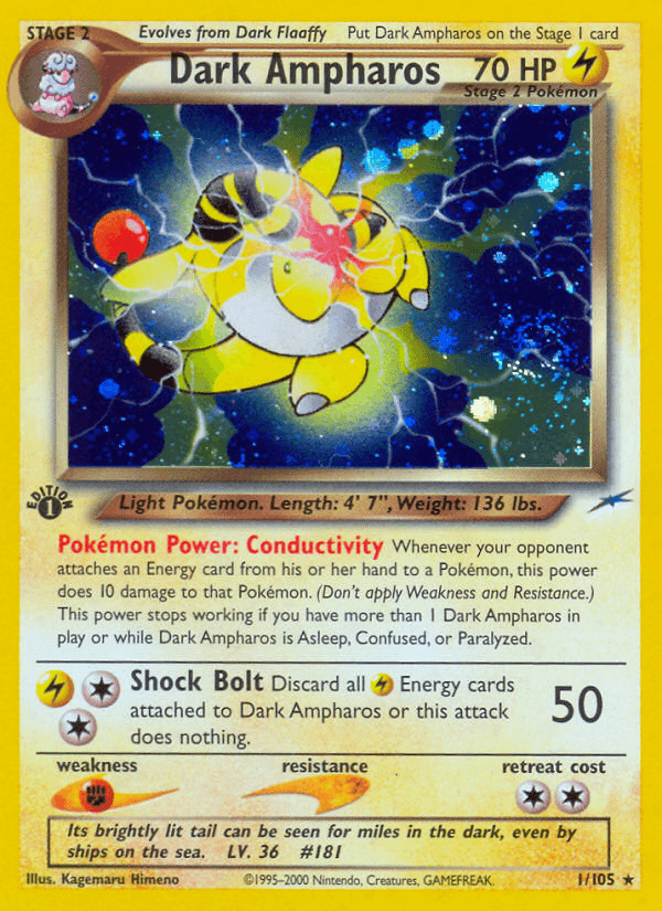 Dark Ampharos 1/105
