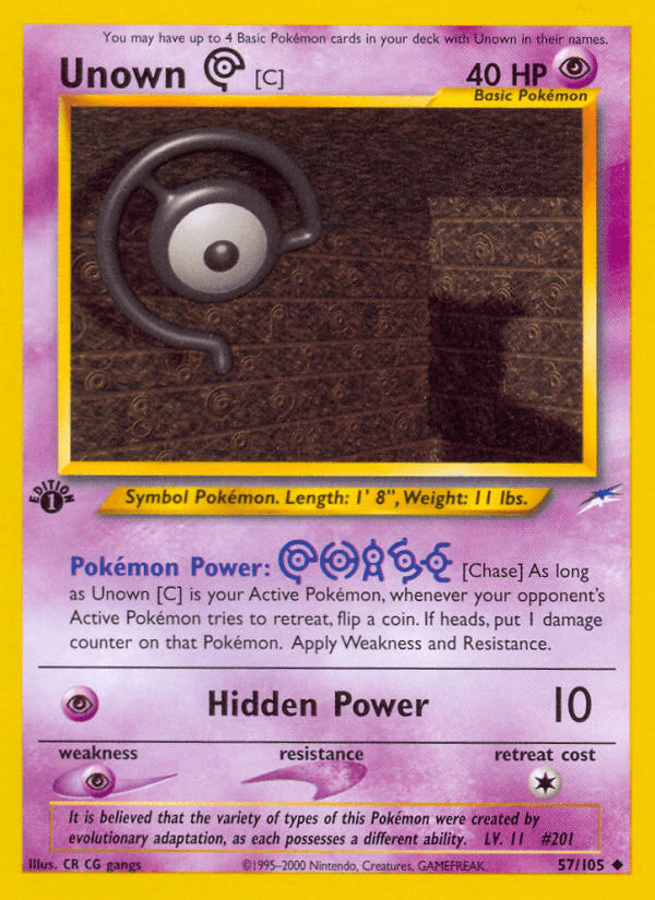 Unown [C] 57/105