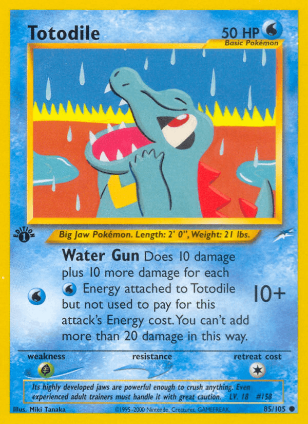 Totodile 85/105