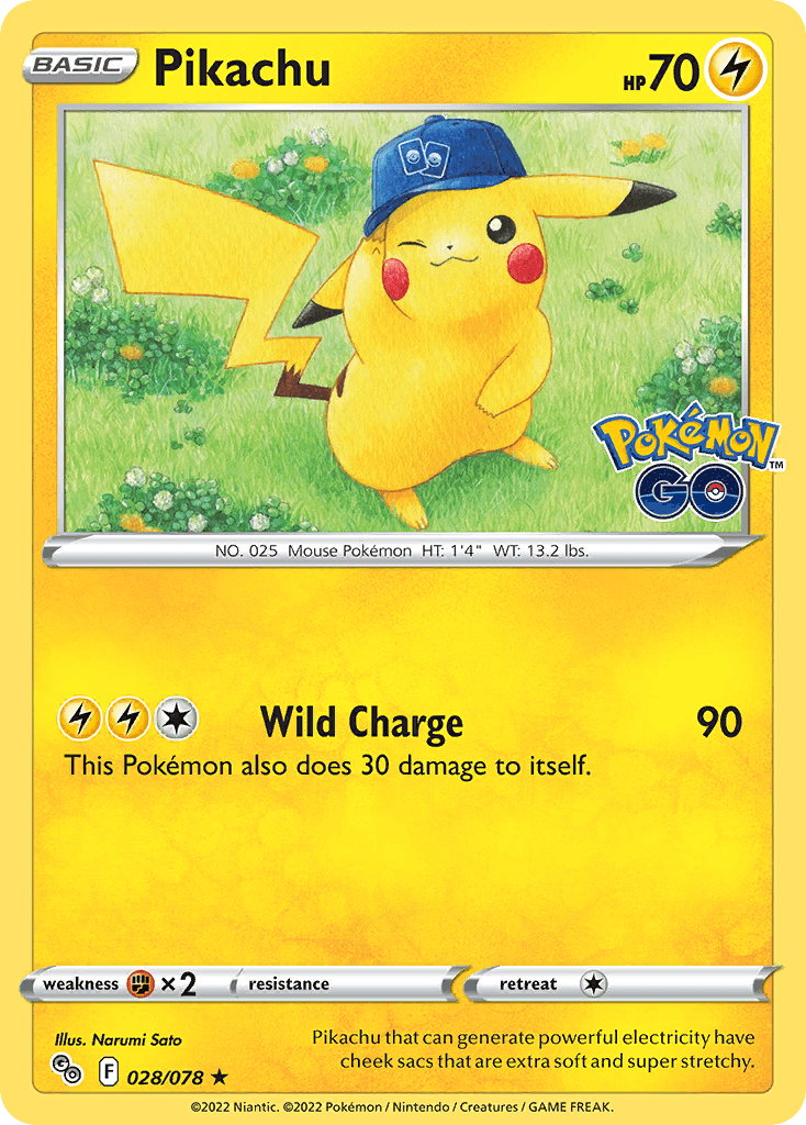 Pikachu 28/78