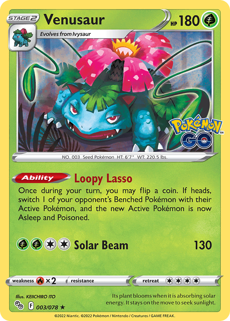 Venusaur 3/78
