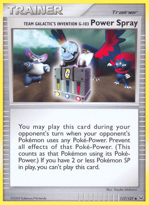 Team Galactic's Invention G-103 Power Spray 117/127