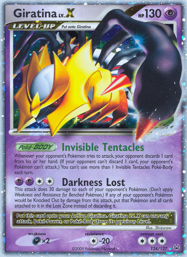 Giratina LV.X 124/127