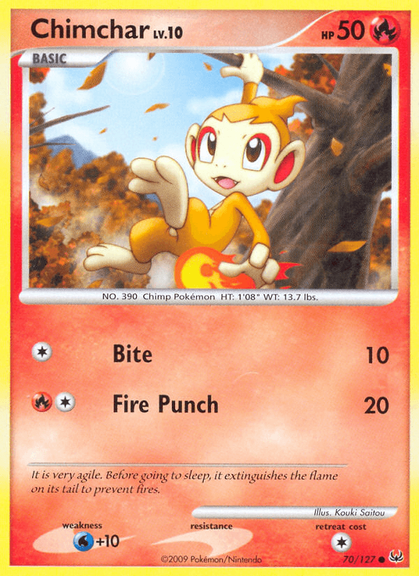 Chimchar 70/127