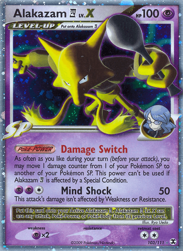 Alakazam E4 LV.X 103/111
