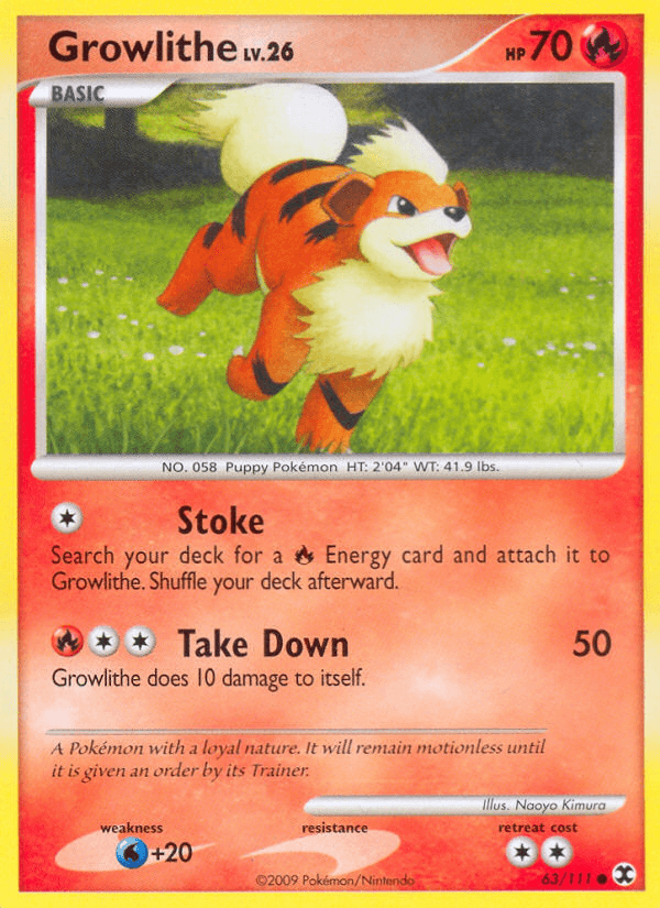 Growlithe 63/111