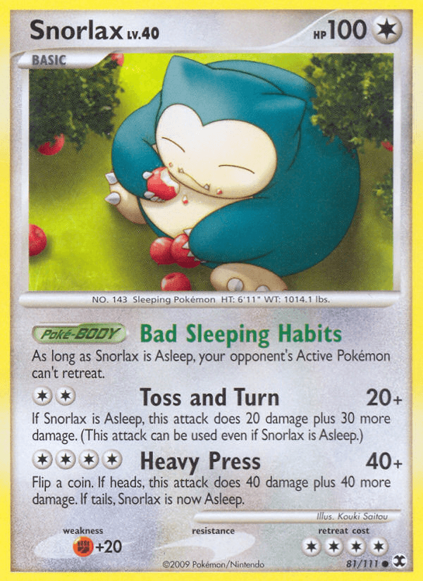 Snorlax 81/111