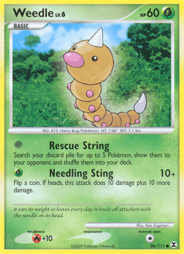 Weedle 86/111