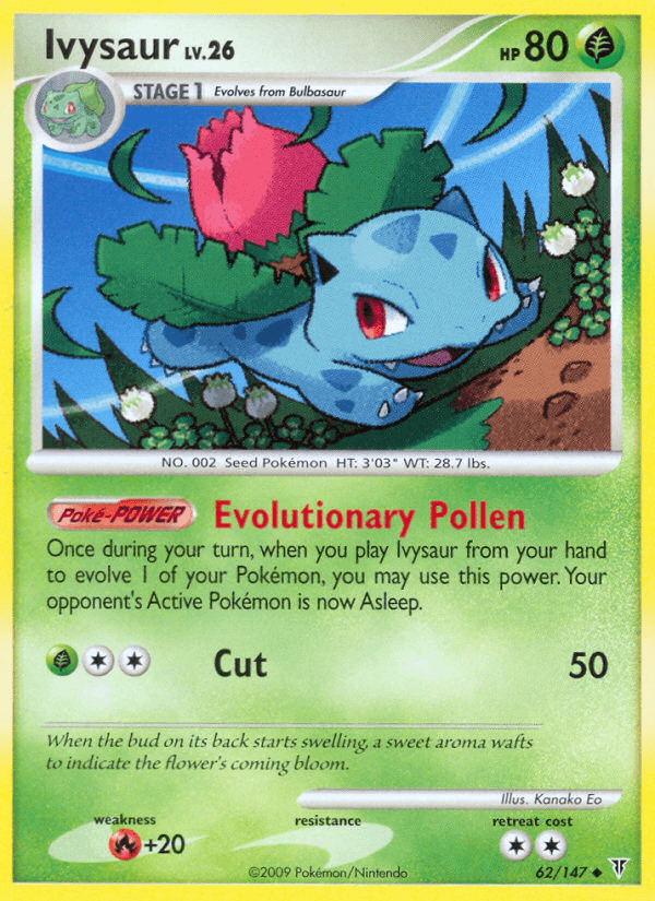 Ivysaur 62/147