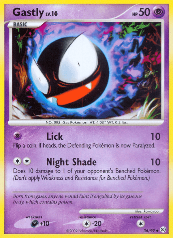 Gastly 36/99