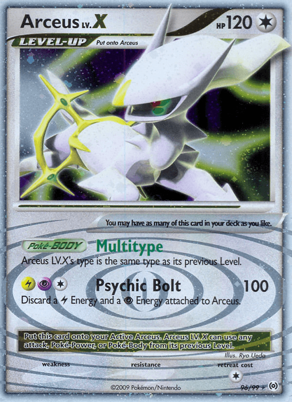 Arceus LV.X 96/99