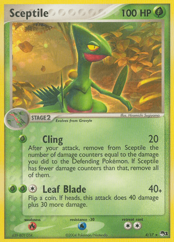 Sceptile 4/17
