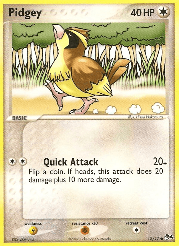 Pidgey 12/17