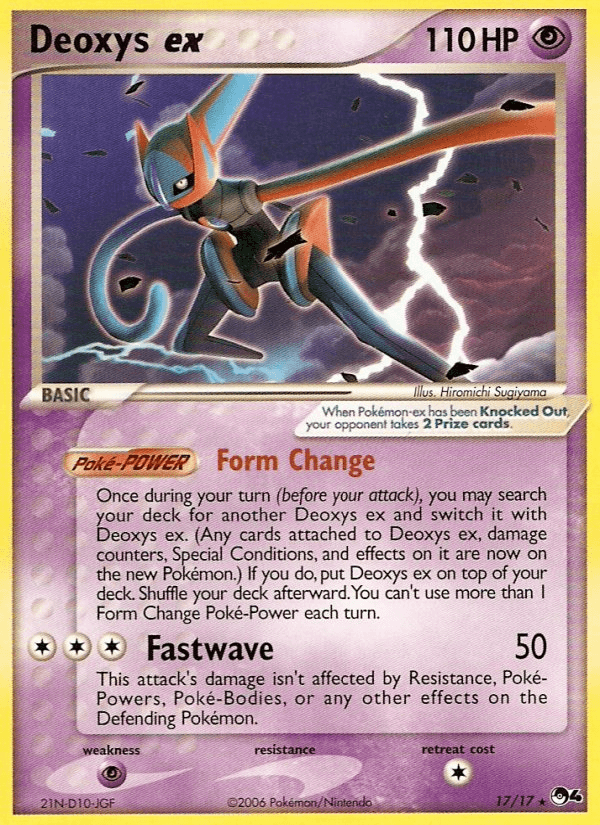 Deoxys ex 17/17