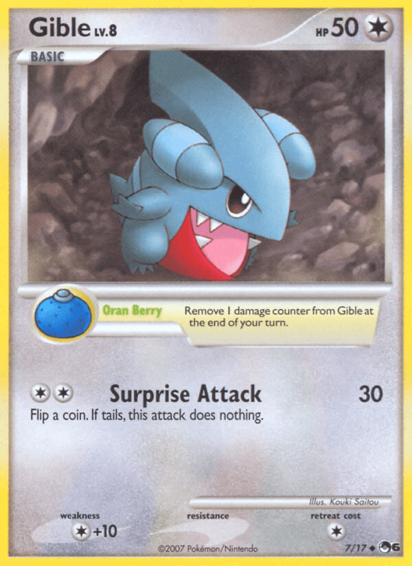 Gible 7/17