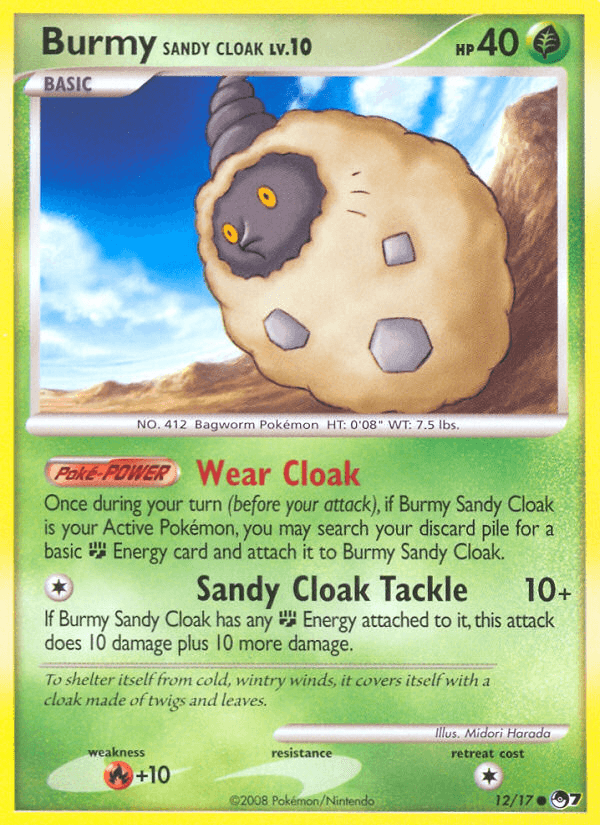 Burmy Sandy Cloak 12/17