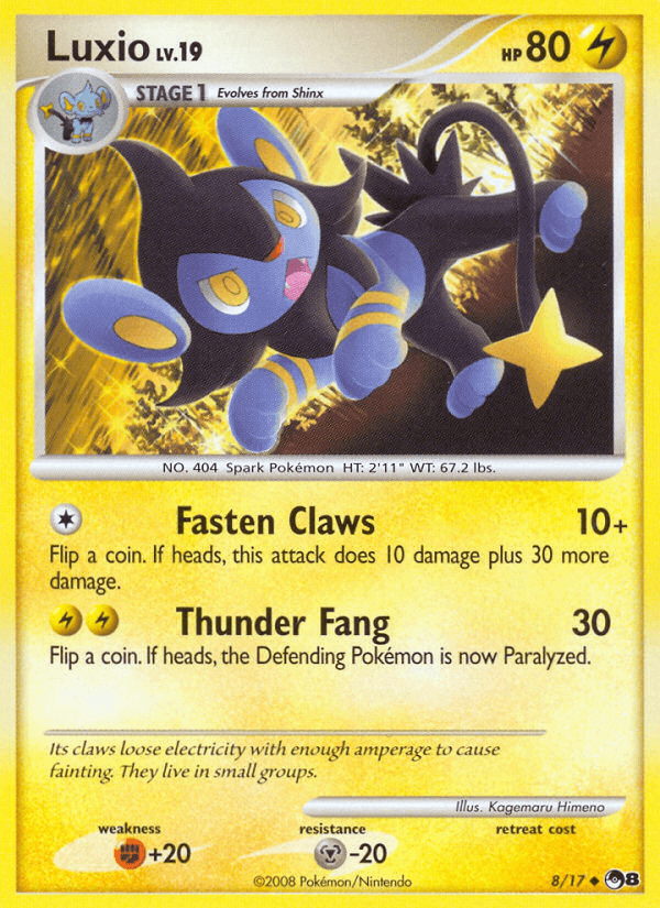 Luxio 8/17