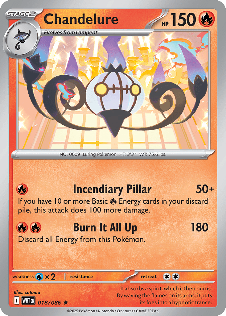 Chandelure 18/86