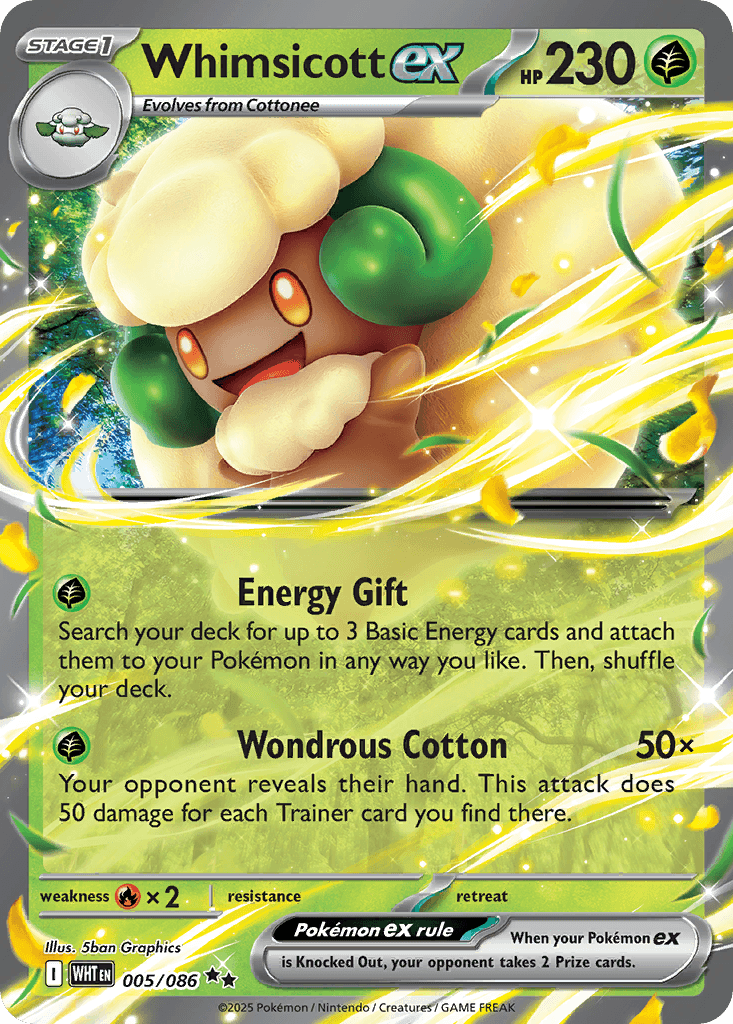 Whimsicott ex 5/86