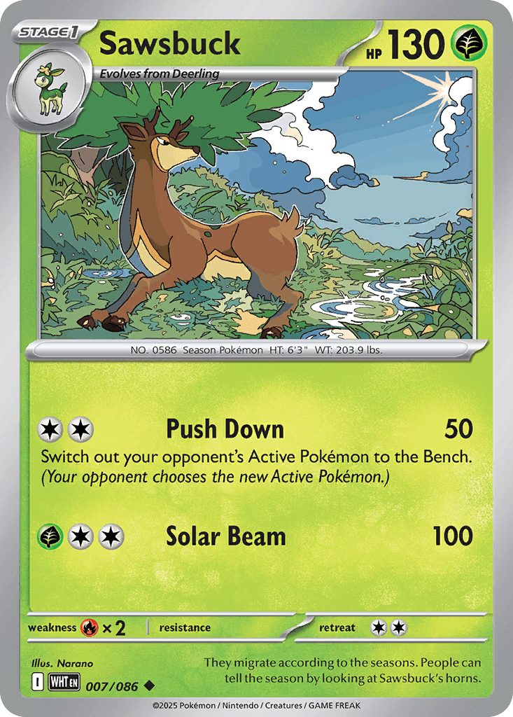 Sawsbuck 7/86