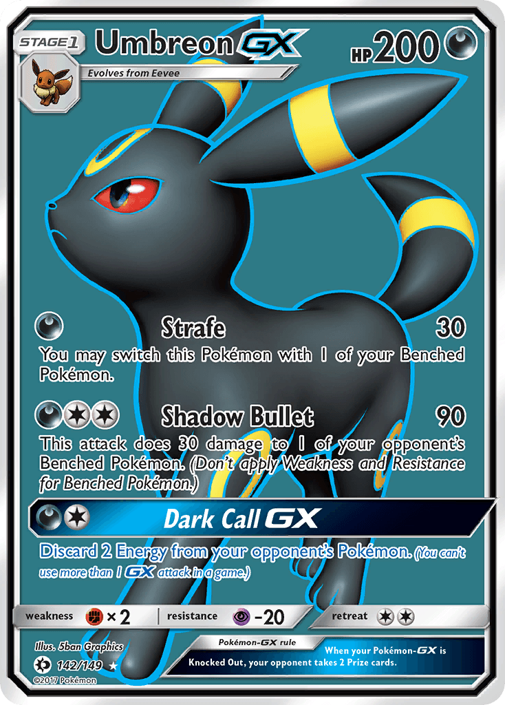 Umbreon-GX 142/149
