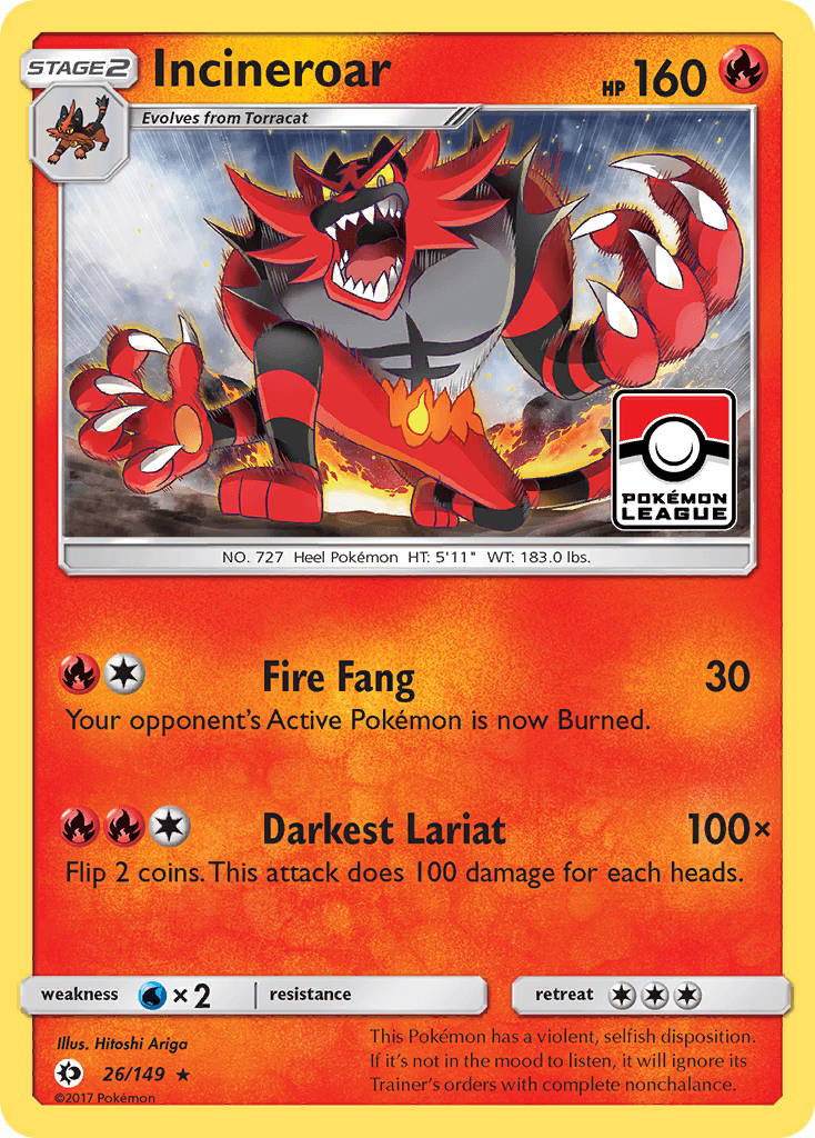 Incineroar 26/149