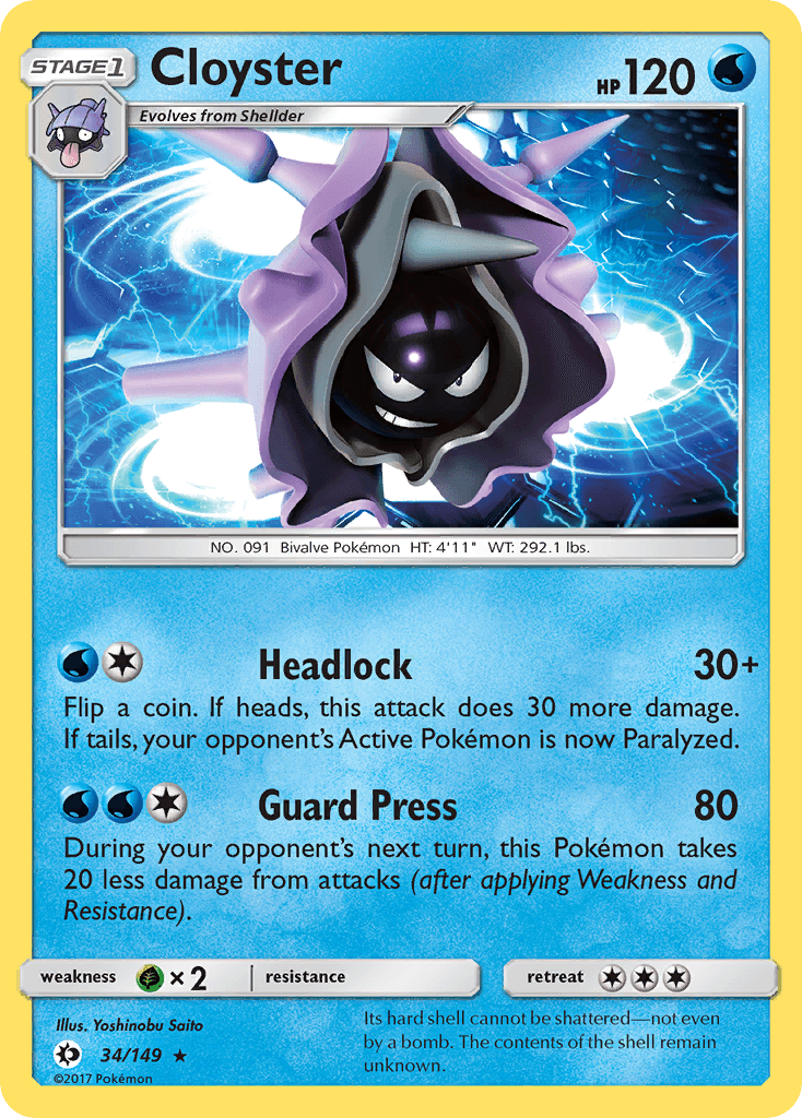 Cloyster 34/149