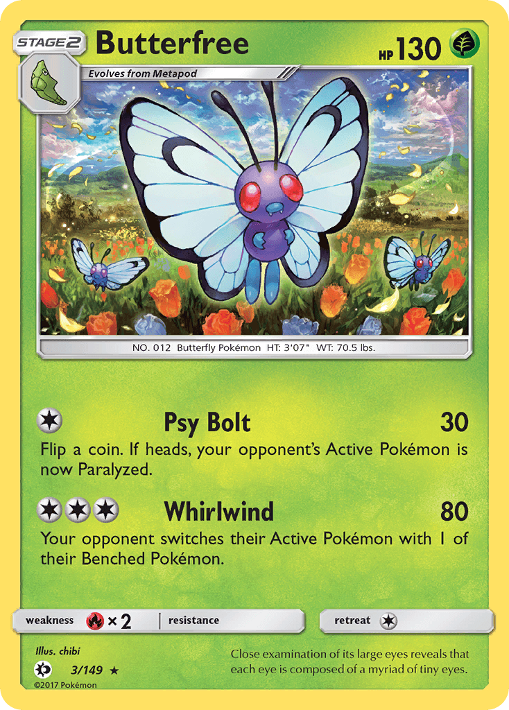 Butterfree 3/149