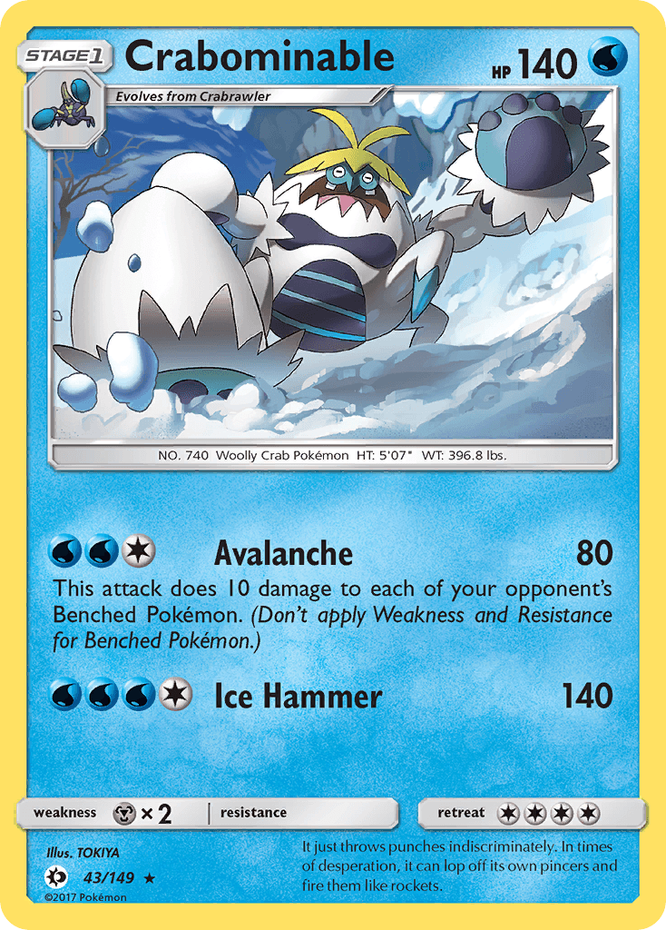 Crabominable 43/149
