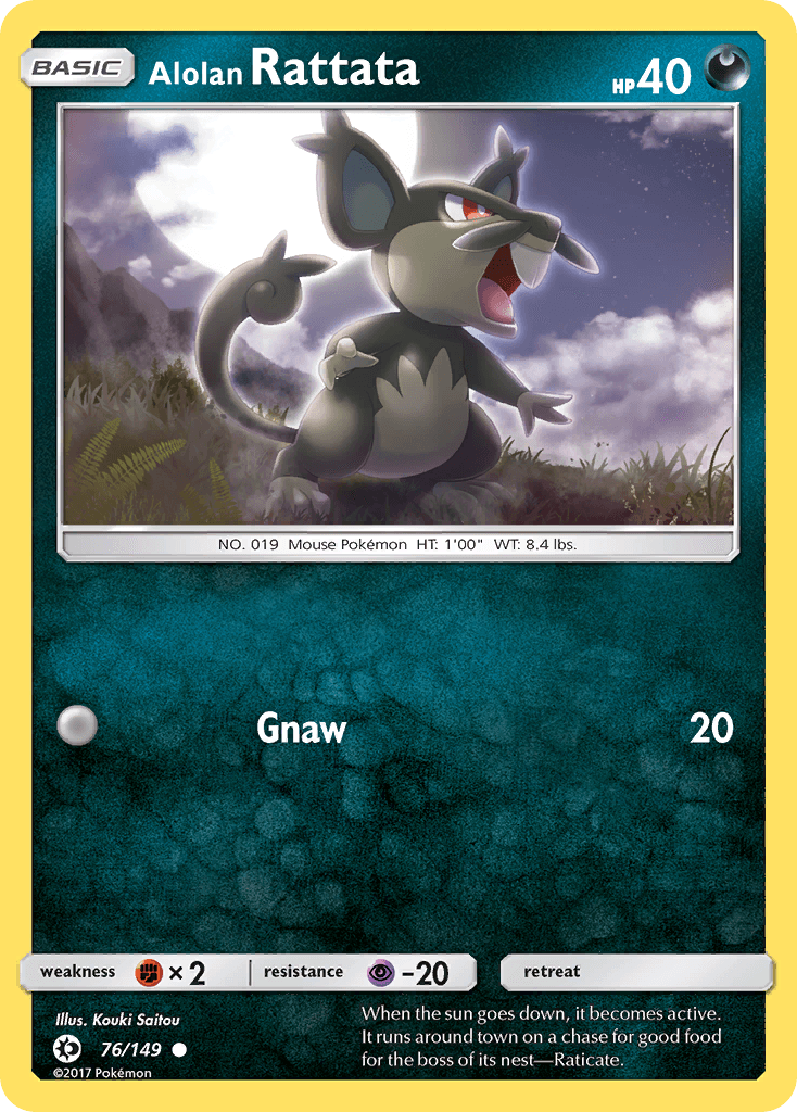 Alolan Rattata 76/149