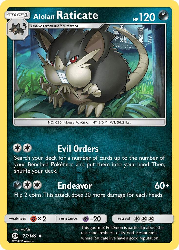 Alolan Raticate 77/149