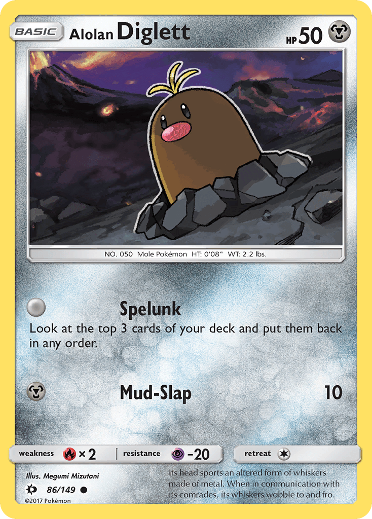 Alolan Diglett 86/149