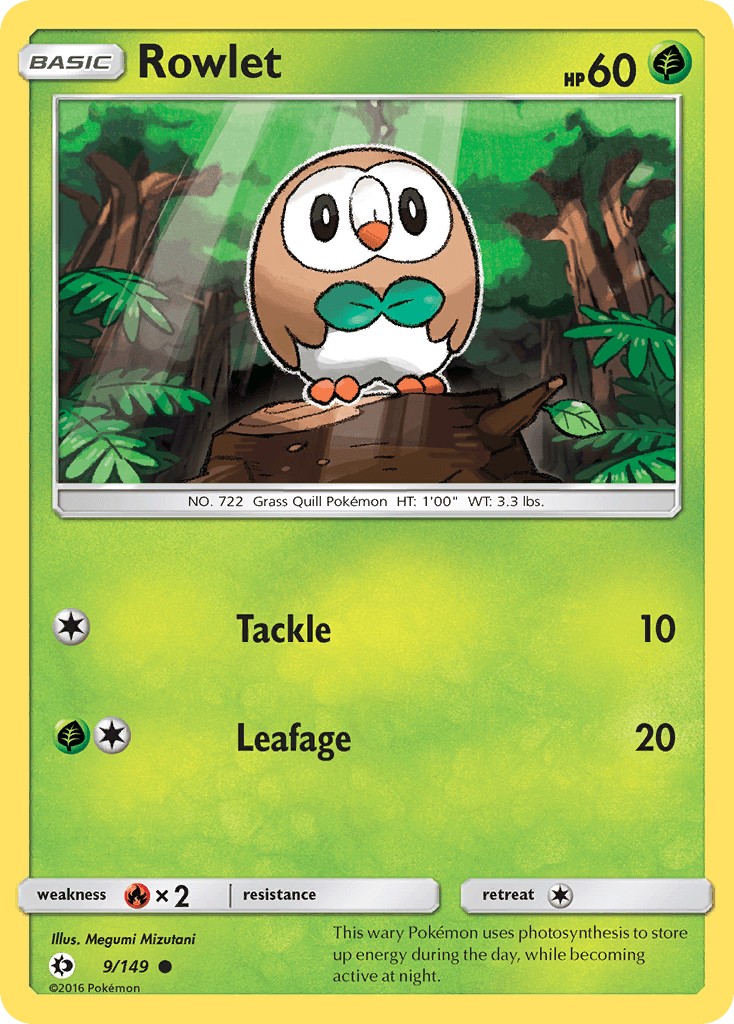 Rowlet 9/149