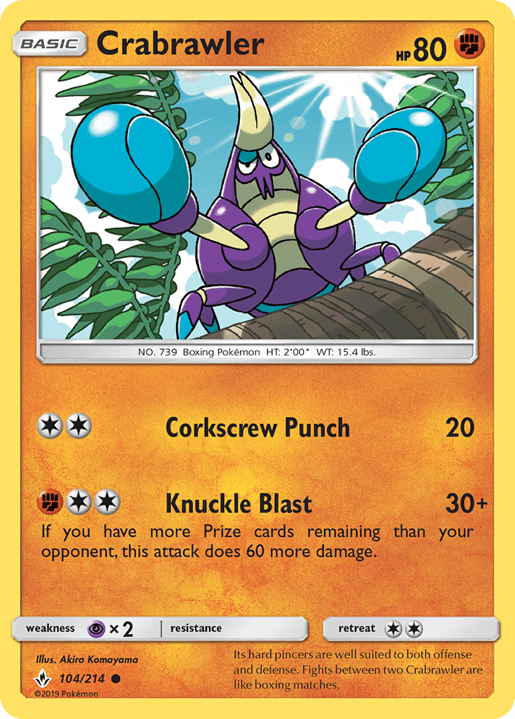 Crabrawler 104/214