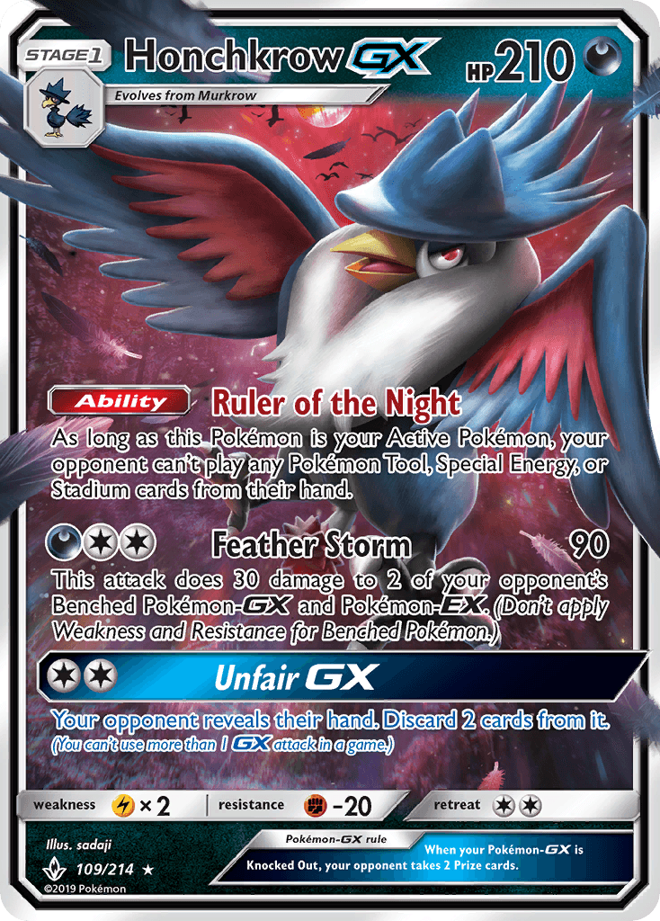 Honchkrow-GX 109/214