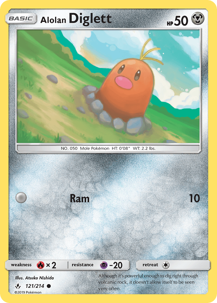 Alolan Diglett 121/214