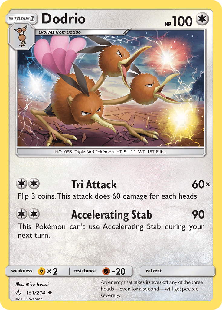 Dodrio 151/214