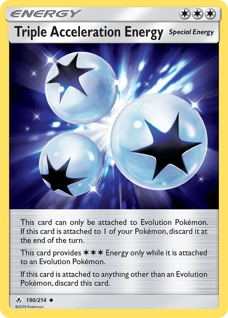 Triple Acceleration Energy 190/214