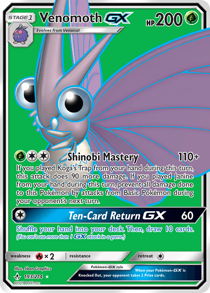 Venomoth-GX 193/214