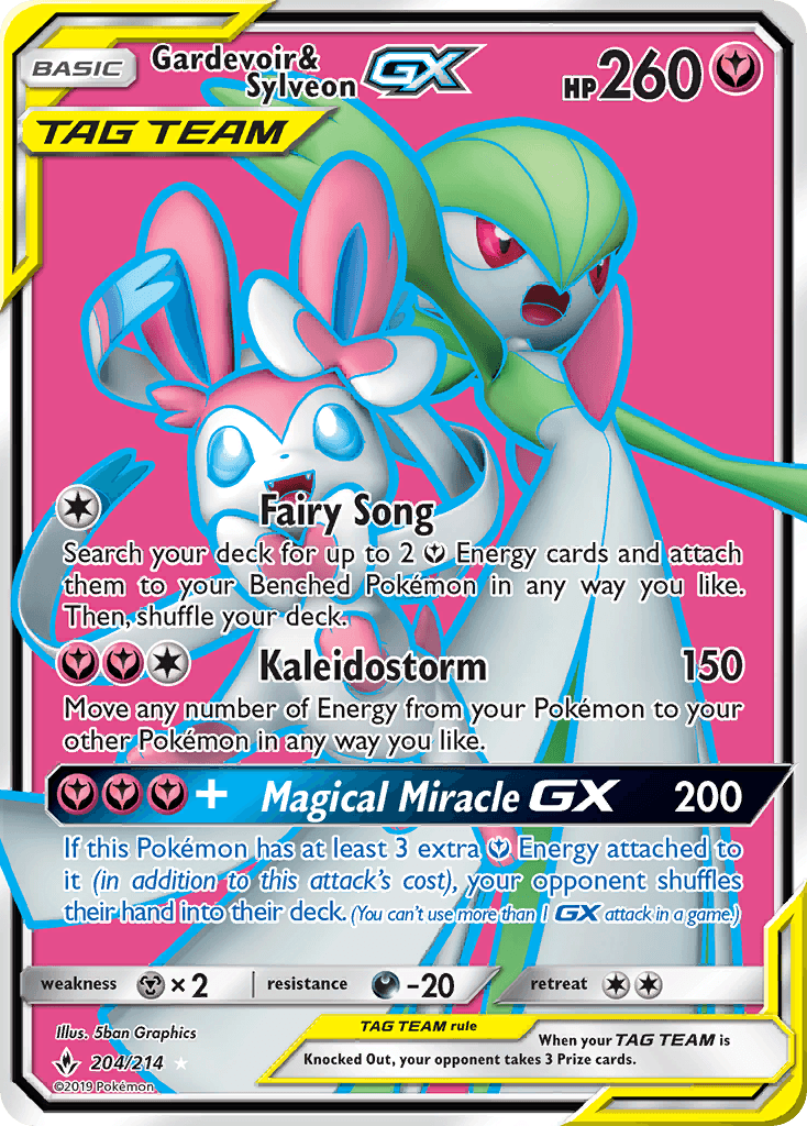 Gardevoir & Sylveon-GX 204/214