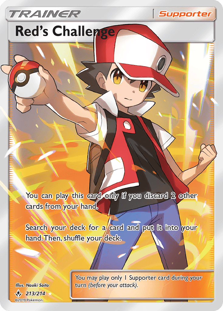 Red's Challenge 213/214