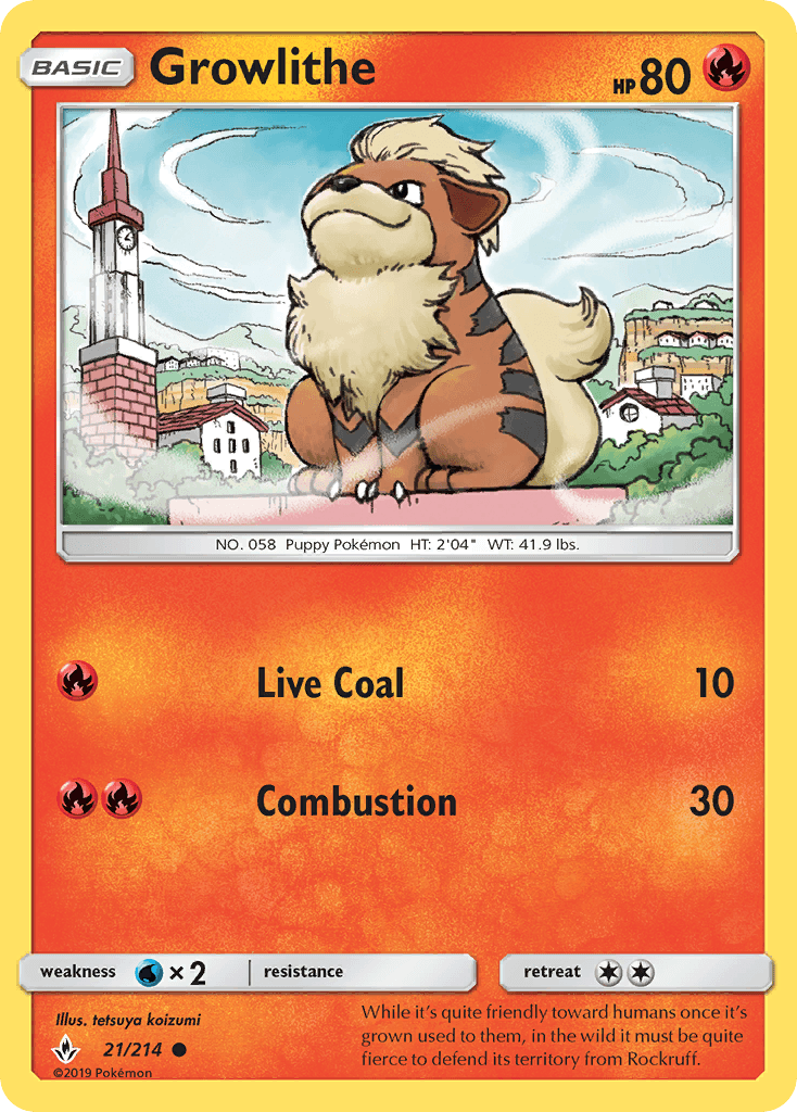 Growlithe 21/214