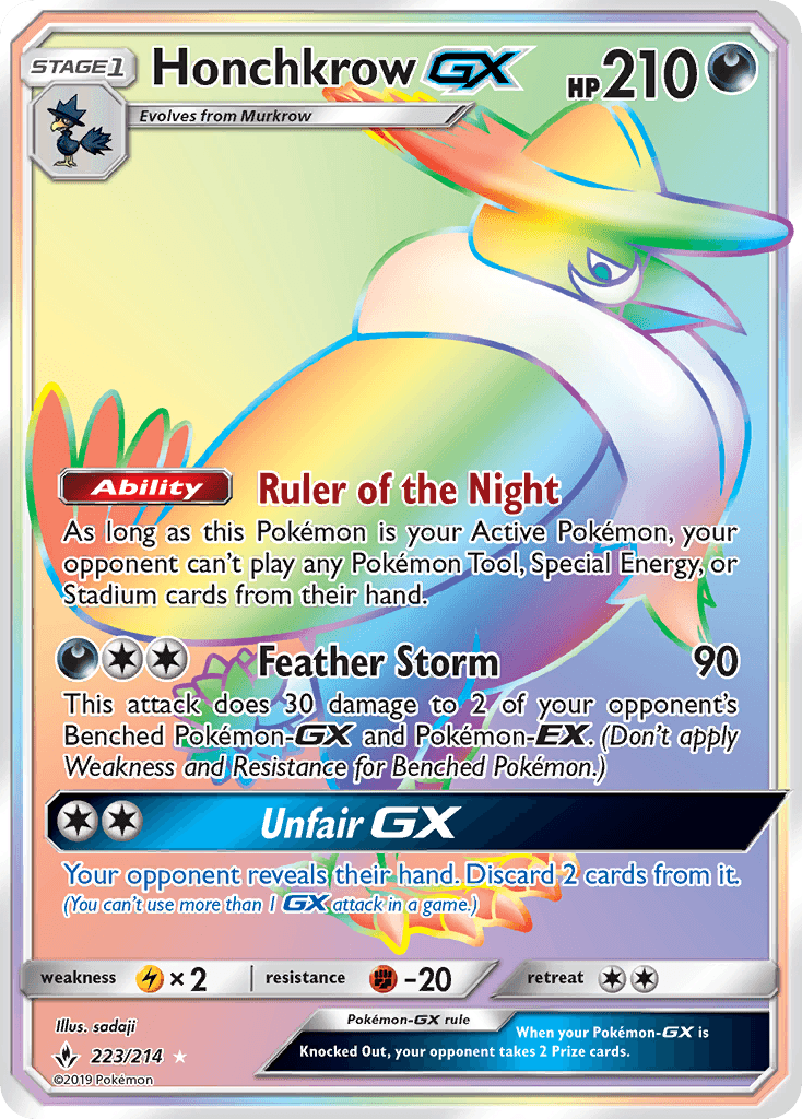 Honchkrow-GX 223/214