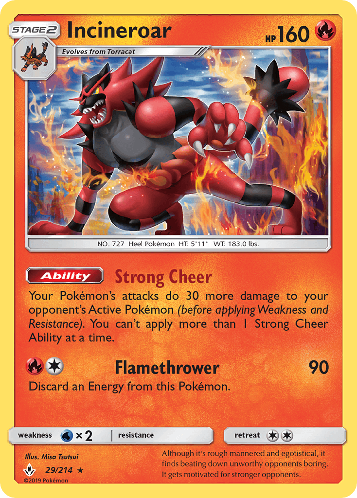 Incineroar 29/214