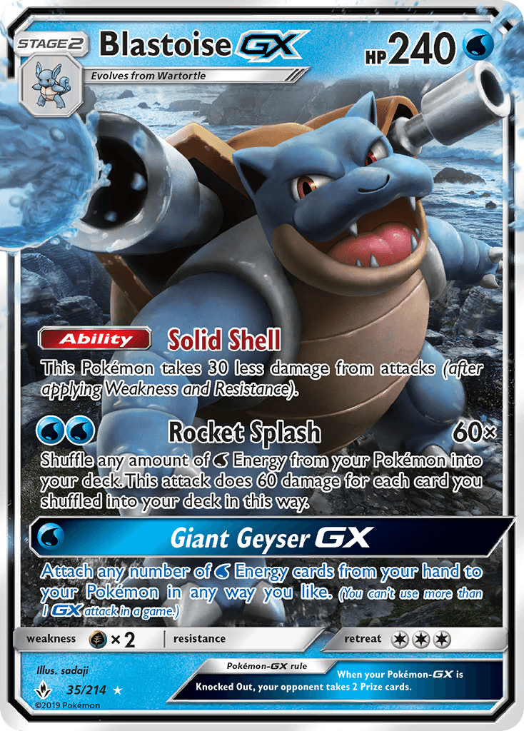 Blastoise-GX 35/214