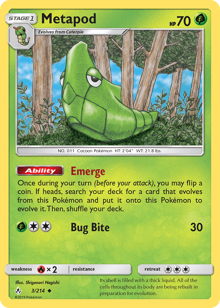 Metapod 3/214
