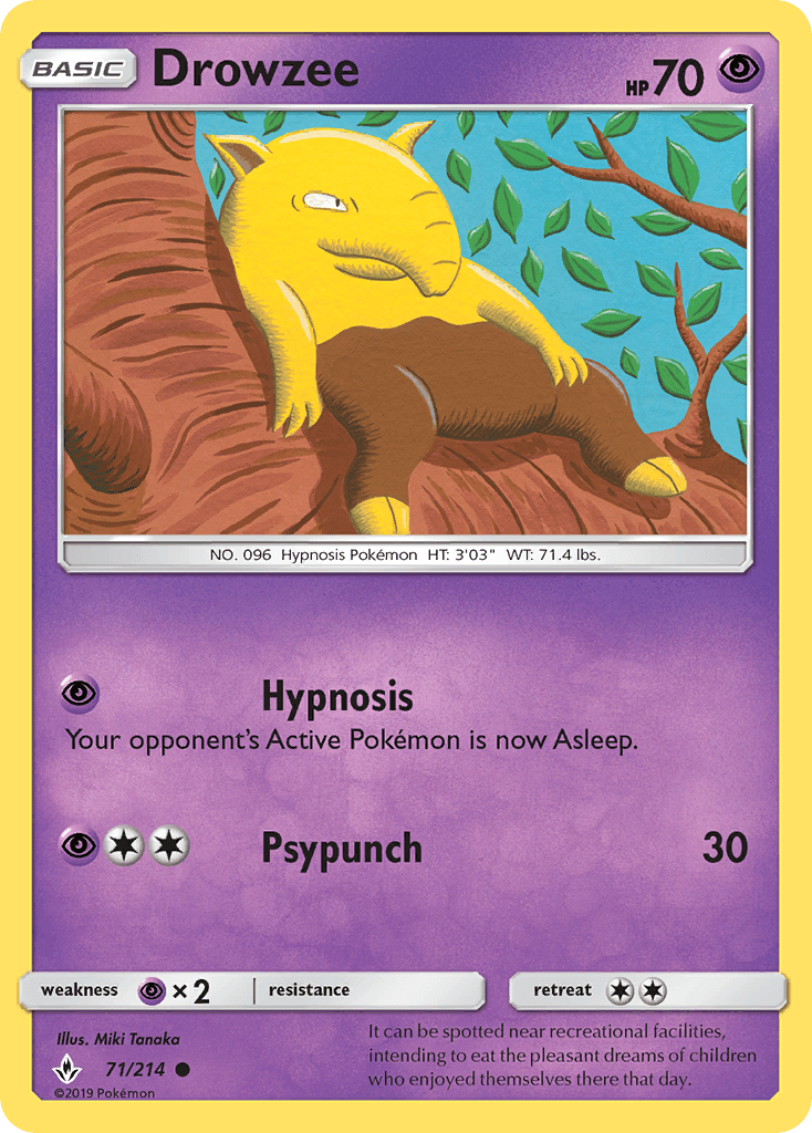 Drowzee 71/214
