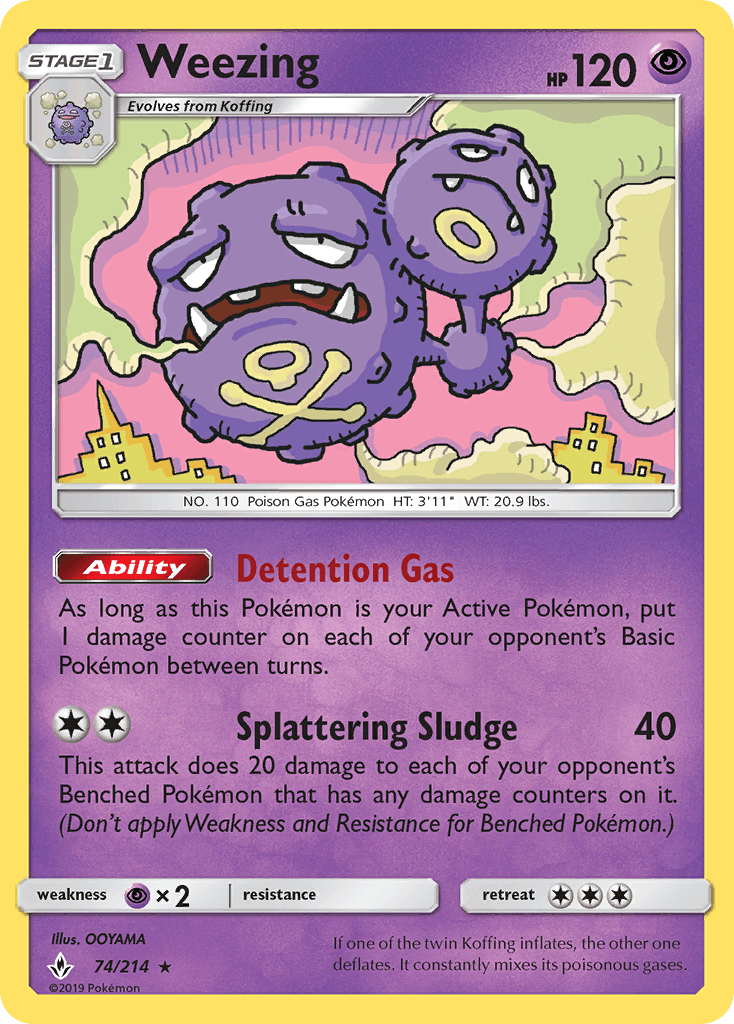 Weezing 74/214