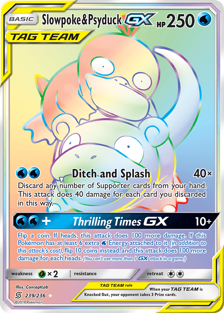 Slowpoke & Psyduck-GX 239/236